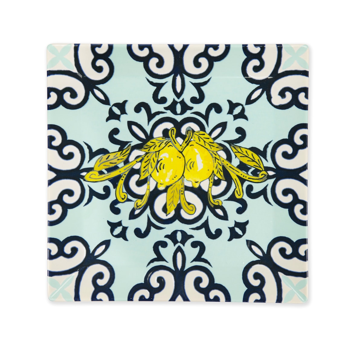 Excelsa juego de 6 platos Amalfi cerámica 24x2,5x24 cm multicolor