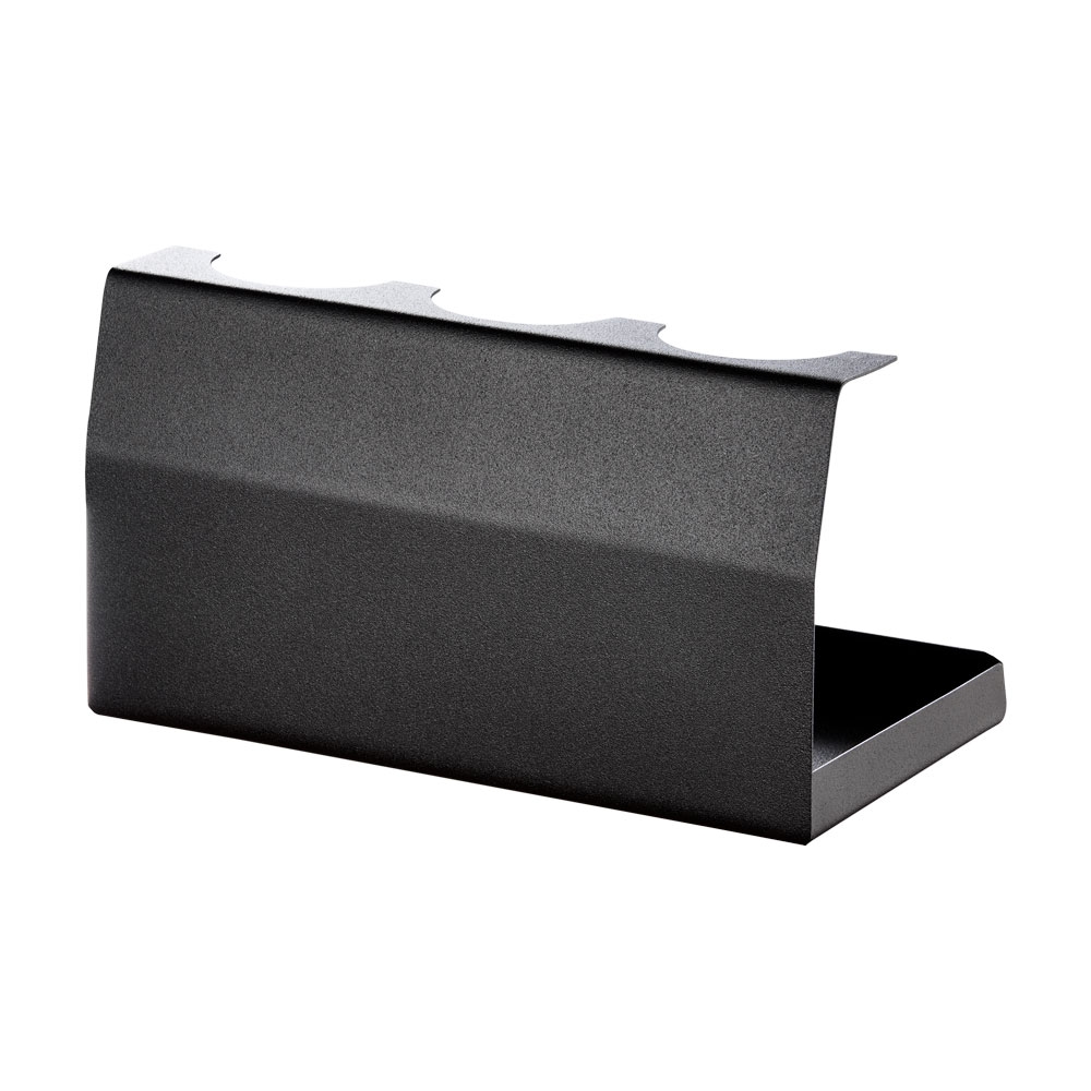 Stalgast Hot-Dog Ständer schwarz, für drei Hot-Dogs, 217x110x118 mm (BxTxH)