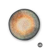 thumbnail of Excelsa Set Von 6 Tiefe Teller Efesto Keramik 21X5 Cm Bunt