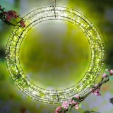 thumbnail of XXL LED Lichtkranz Türkranz Weihnachtskranz 60cm 1800LED Timer Innen/Außen