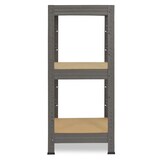 thumbnail of shelfplaza PRO 90x30x30 cm Schwerlastregal in grau mit 3 Böden und 200 kg Traglast pro Boden
