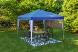 thumbnail of Tarrington House Carpa plegable Blue Creek, acero/poliéster, 3 x 3 m, azul/blanco