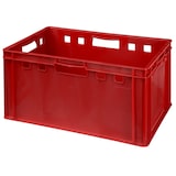 thumbnail of 4 Stück E3 Kisten 600 x 400 x 300 mm Fleischkiste Lagerkiste Metzgerkiste in rot