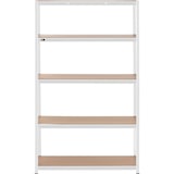 thumbnail of MSW Estantería industrial - 120 x 50 x 200 cm - 5 x 150 kg - Gris