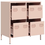 thumbnail of vidaXL Sideboard Rosa 68x39x73,5 cm Kaltgewalzter Stahl