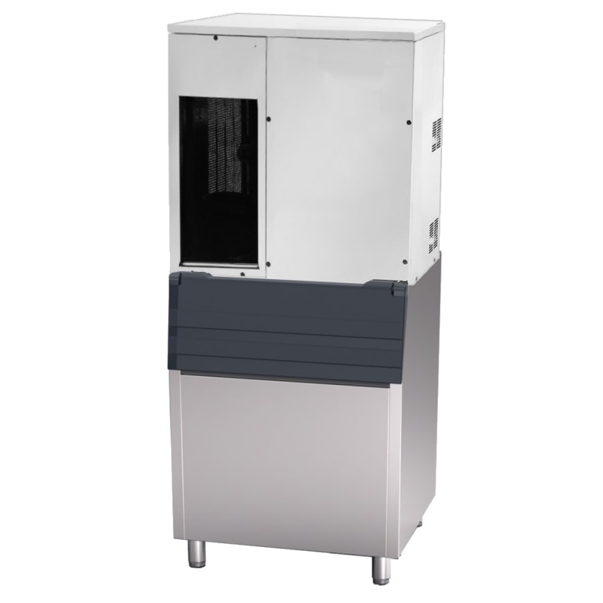 Fabricador cubitos de hielo macizos 155 kg/dia capacidad 200 kgs - 870x790x1850 mm - 1400 W 230/1V - 78900G13 Eurast