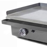 thumbnail of MBH - Gasbakplaat 600x400+400x400 mm economisch voor horeca. Fry Top met twee zones van gelamineerd staal voor bar en restaurant.