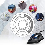 thumbnail of Fer à repasser vapeur avec 7 fonctions 1800W  DB 3703 Noir/bleu usage non-intensif Clatronic