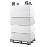 thumbnail of GILAC Bac grand volume double-paroi - chape inox - 310 L - Blanc G156921