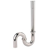 thumbnail of Siphon machine à laver orientable laiton chromé Ø32 mm 350-380 mm VALENTIN