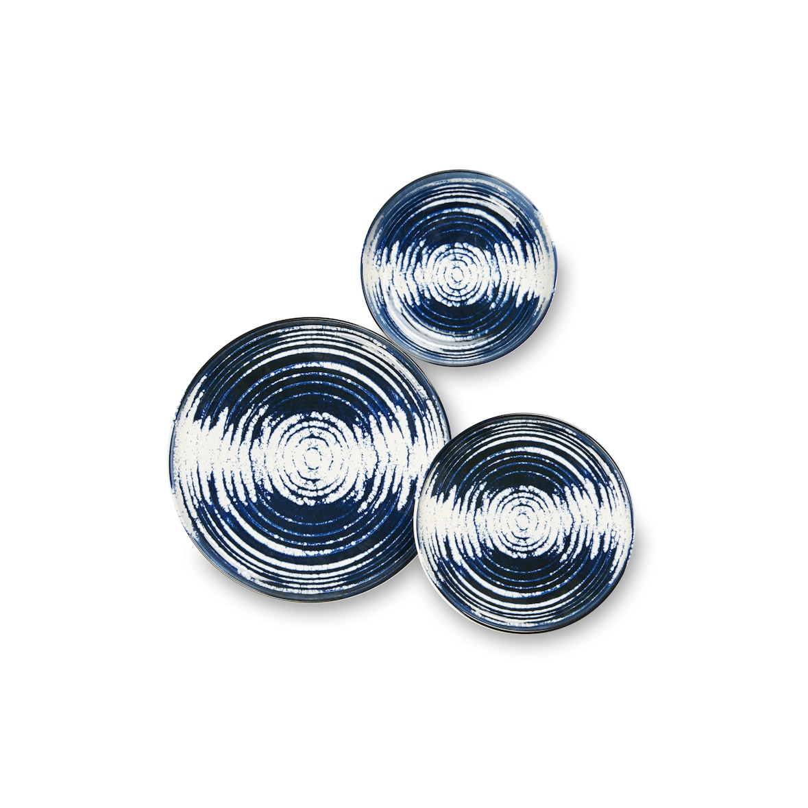 Excelsa servizio piatti 12 pezzi Ermes ceramica blu