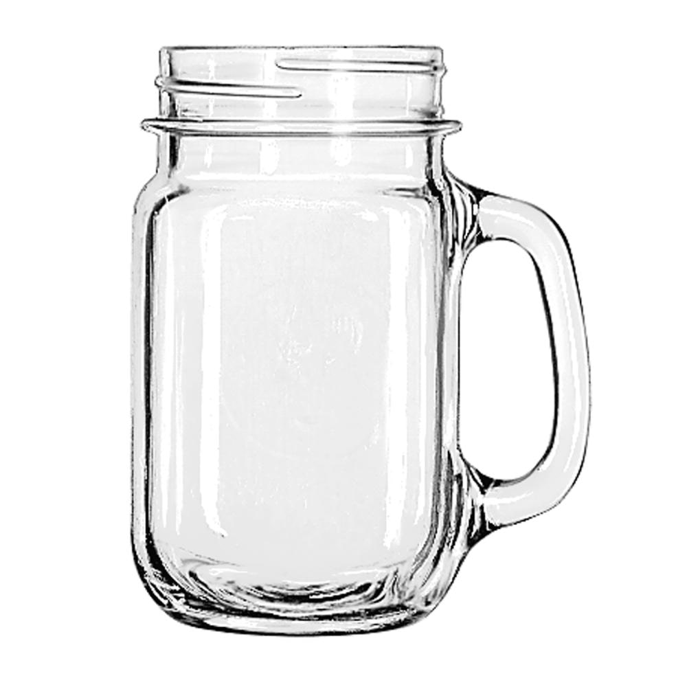 Libbey 12er Set Glas -DRINKING JAR- Ø: 9 cm, H: 13,5 cm 488 ml