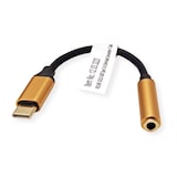 thumbnail of ROLINE GOLD Adapter USB type C - 3,5mm Audio, Male/Female, 0,13 m