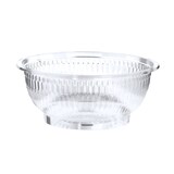 thumbnail of 300 Stück Salatschalen To Go, R-PET rund 1 l Ø 18 cm · 7,5 cm glasklar