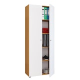 thumbnail of Vandol Ikombi Universalschrank 2 Türen Buche dekor,Weiß.