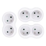 thumbnail of Lot De 3 Multiprises Biplite Façade Fzb01 02b X3 De La Marque Pullman