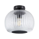 thumbnail of Paulmann LED Deckenleuchte Ruya IP44 E27   230V max. 60W dimmbar Glas#Schwarz matt 71146