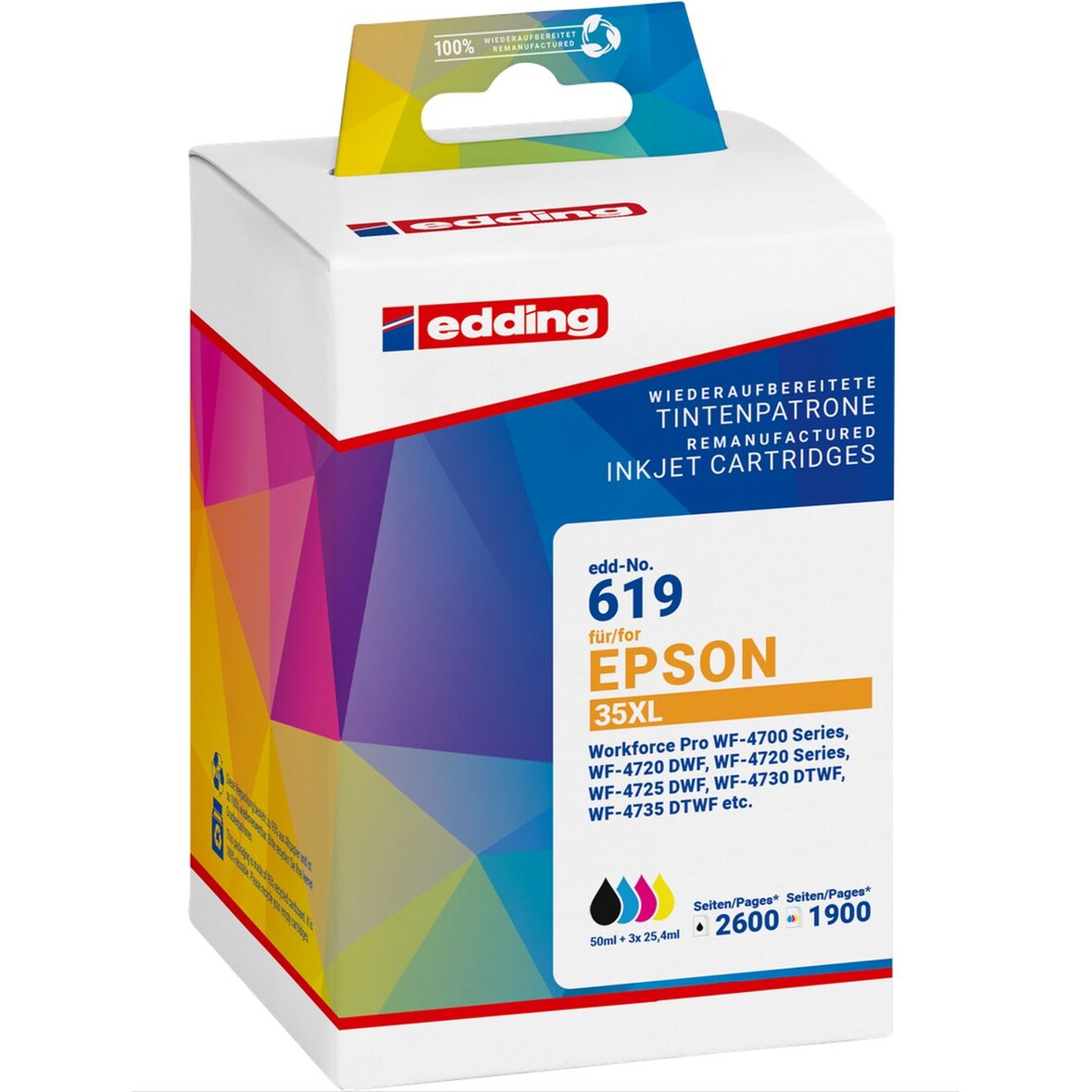 Druckerpatrone ersetzt Epson T35XL Multipack