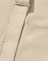 thumbnail of AMSTERDAM - Recycled Bib Apron with Pocket: One Size / Grey