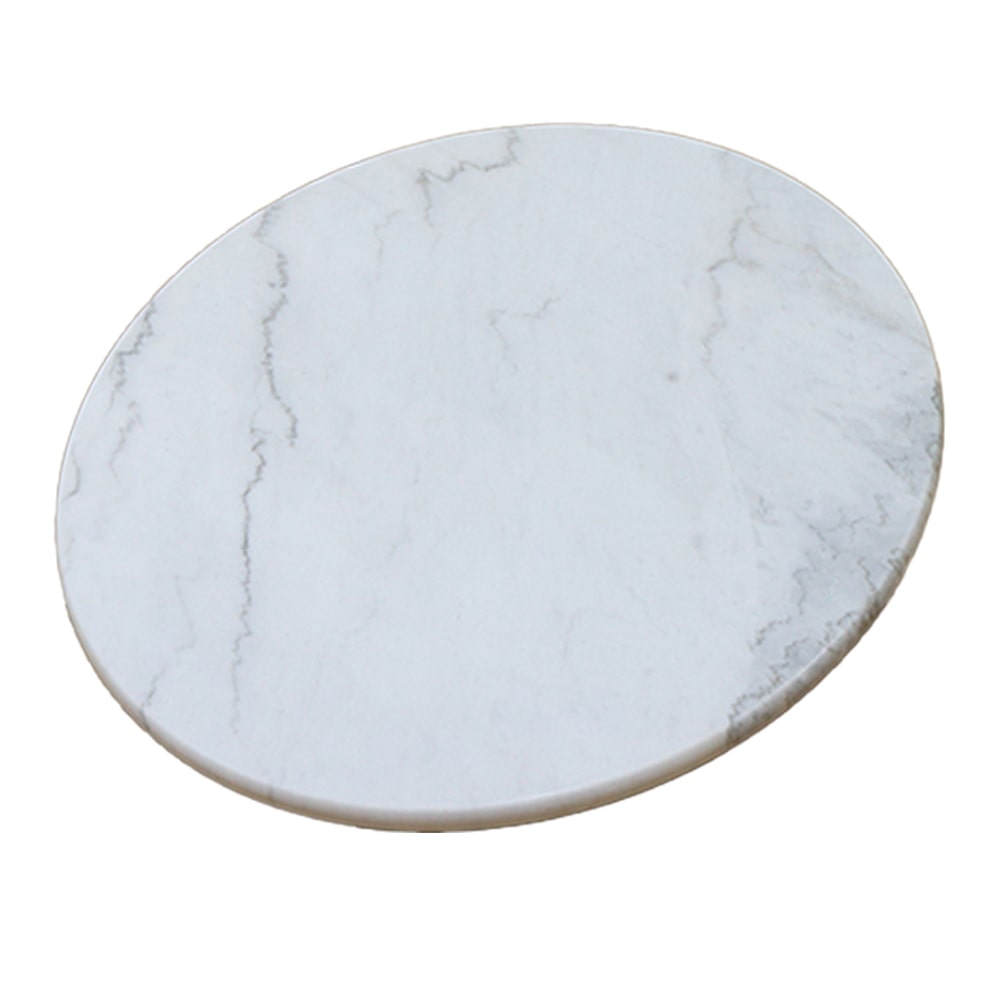 Stamp Reverdy Plateau Marbre véritable D60 blanc