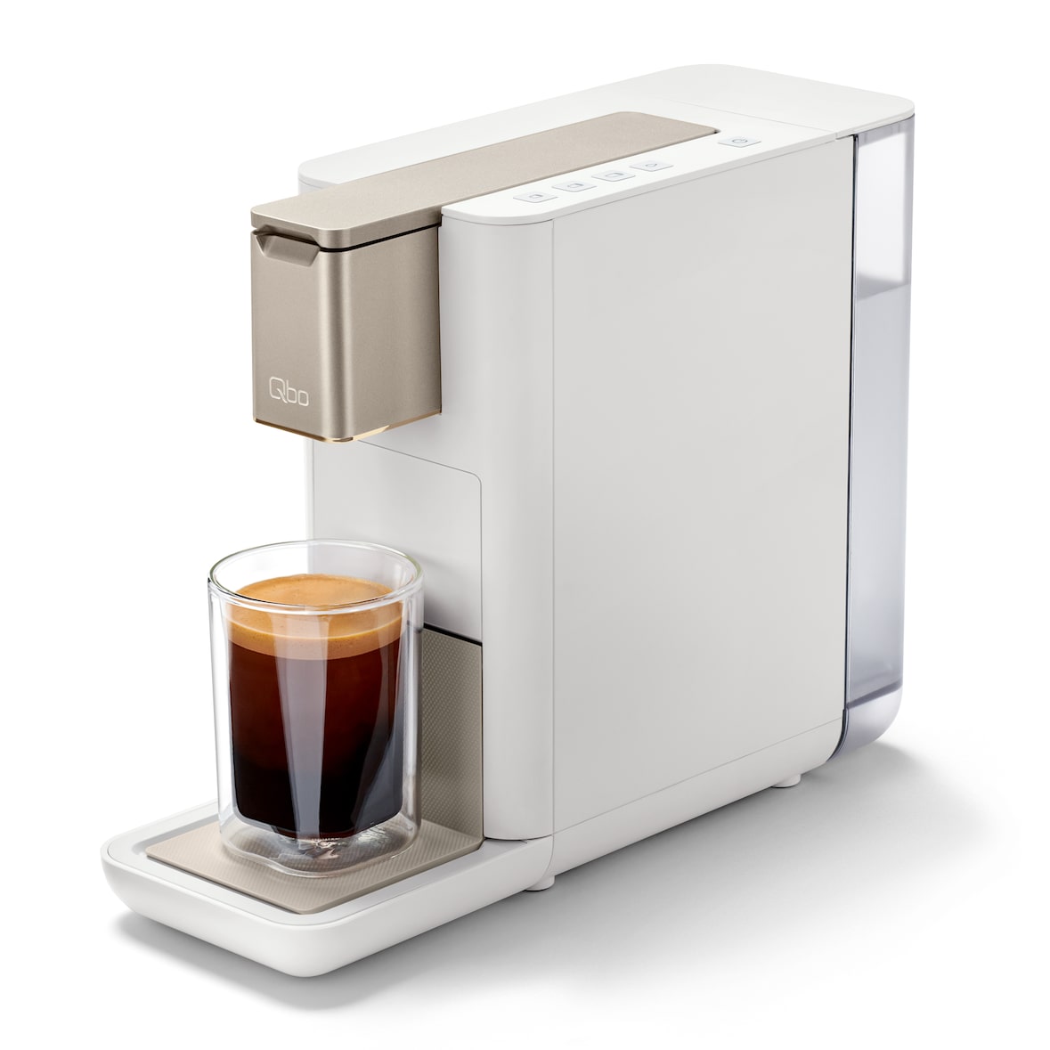 Tchibo Qbo ICONIC Kapselmaschine Light Gold