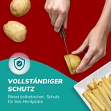 thumbnail of Herdabdeckplatte Matte Rot Wasserdicht 620x535 Schutz für Elektroherd