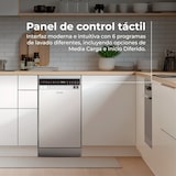 thumbnail of EVVO Lavavajillas D3YX Slim 45cm Libre Instalación 11 Cubiertos, 6 Programas, Panel Táctil, Inox