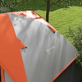 thumbnail of Outsunny tienda de campaña para 2 personas tienda de camping plegable con ventana y bolsa de transporte impermeable 3000 mm 210x150x110 cm gris