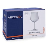thumbnail of Arcoroc Silhouette Boîte De 6 Verres À Pied En Verre 31 Cl