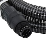 thumbnail of vidaXL Saugschlauch mit PVC-Anschlüssen Schwarz 1" 10 m PVC