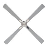 thumbnail of Deckenventilator mit WLAN CasaFan ECO NEO III 152 cm 942333 W Motor aus gebürstetem Chrom / Wendeflügel Weiß und Hellgrau