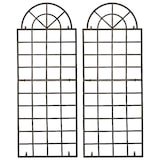 thumbnail of 2er Set Rankgitter Viva Wandbefestigung bronze