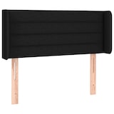 thumbnail of vidaXL Kopfteil mit Ohren Schwarz 93x16x78/88 cm Stoff