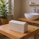 thumbnail of Papierhandtücher Huchtemeier, C-Falz, 100% Recycling, 1-lagig, 3648 Tücher im Karton, 24,5x32 cm