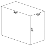 thumbnail of Wesco Double Boy 30 DT Abfallsammler Auszug 2x 15 Liter