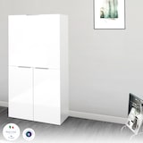 thumbnail of Web Furniture DALIA Scrivania Dritta Melaminico   Bianco Laccato
