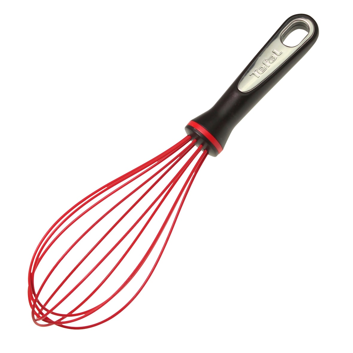 Tefal K2071714 Schneebesen 35cm. Rot/Schwarz | hitzebeständig spülmaschinengeeignet
