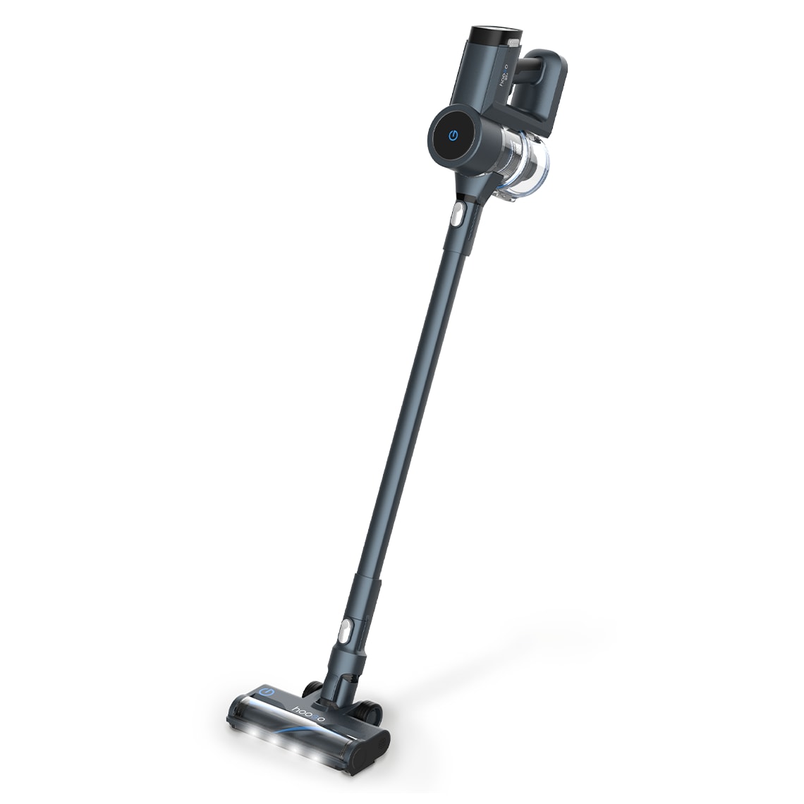 Hoogo S5+ Scopa ricaricabile a batteria, motore digitale 550 W, batteria agli Ioni di litio da: 25,2V/ 3,0Ah con pannello di controllo digitale