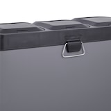 thumbnail of SVITA TC3X15 Keukenafvalbak 45L Afvalbak scheidingssysteem pedaalemmer afvalbak grijs