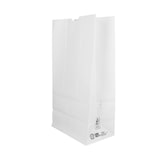 thumbnail of MONOUSO - Papieren zak zonder handvat kraft wit 60g/m² 18+11x34cm (25 stuks)