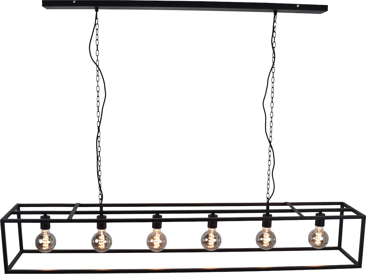 Hängelampe Frame XL Schwarz 160cm