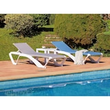 thumbnail of Resol MARINA CLUB Set 2 Tumbona Exterior Estructura Gris Oscuro - Textilene Beige