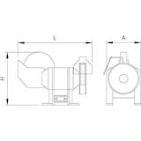 thumbnail of Afilador de cuchillos profesional de sobremesa 380x200x290 mm.