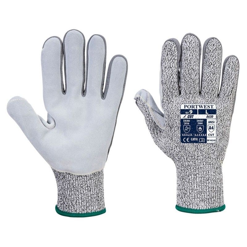 Portwest - Gants anti coupures de niveau D et anti chaleur RAZOR #AAB2BD Taille 7