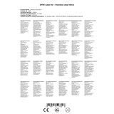 thumbnail of Bonleiste Edelstahl 60cm