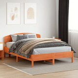 thumbnail of vidaXL Kopfteil Wachsbraun 150 cm Massivholz Kiefer