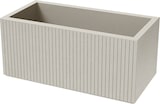 thumbnail of WellHome - Blumentopf aus Rotationsgeformtes Polyethylen 58L 80x38x36cm in farbe Sandweiß - Coro Case