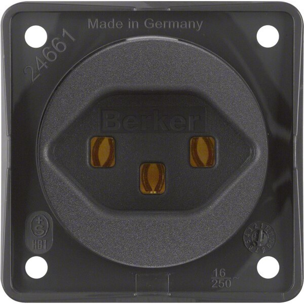 Berker Steckdose anth/matt 962592505