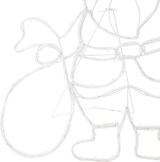 thumbnail of vidaXL Santa Claus Licht Mehrfarbig 58.5 x 60 x 1.3 cm Eisen