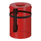 thumbnail of V-part Vlamdovende papierbak 30 ltr - rood